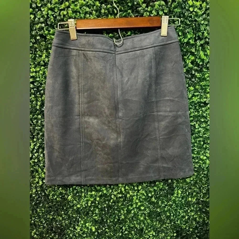 Loft Suede Skirt - 0P NWT - Picture 5 of 6